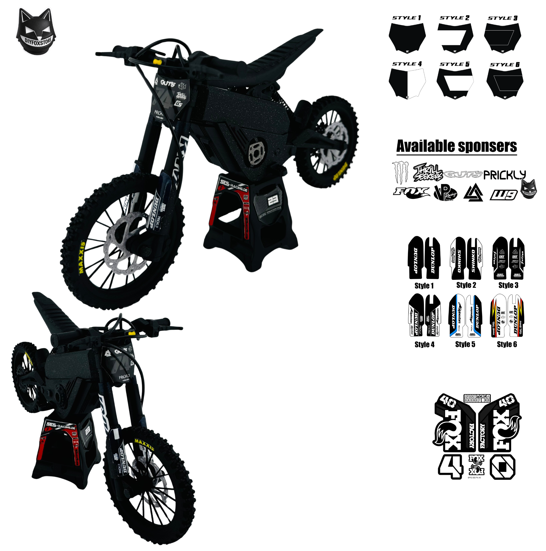 DIYFOXSTORE® Mini Talariax3  3D — Limited Inspired Edition (Display Model)