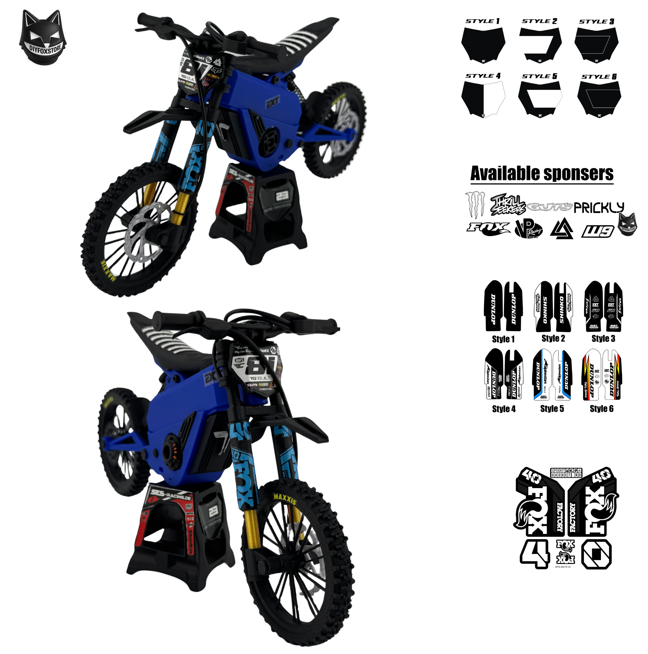 DIYFOXSTORE® Mini Talariax3  3D — Limited Inspired Edition (Display Model)