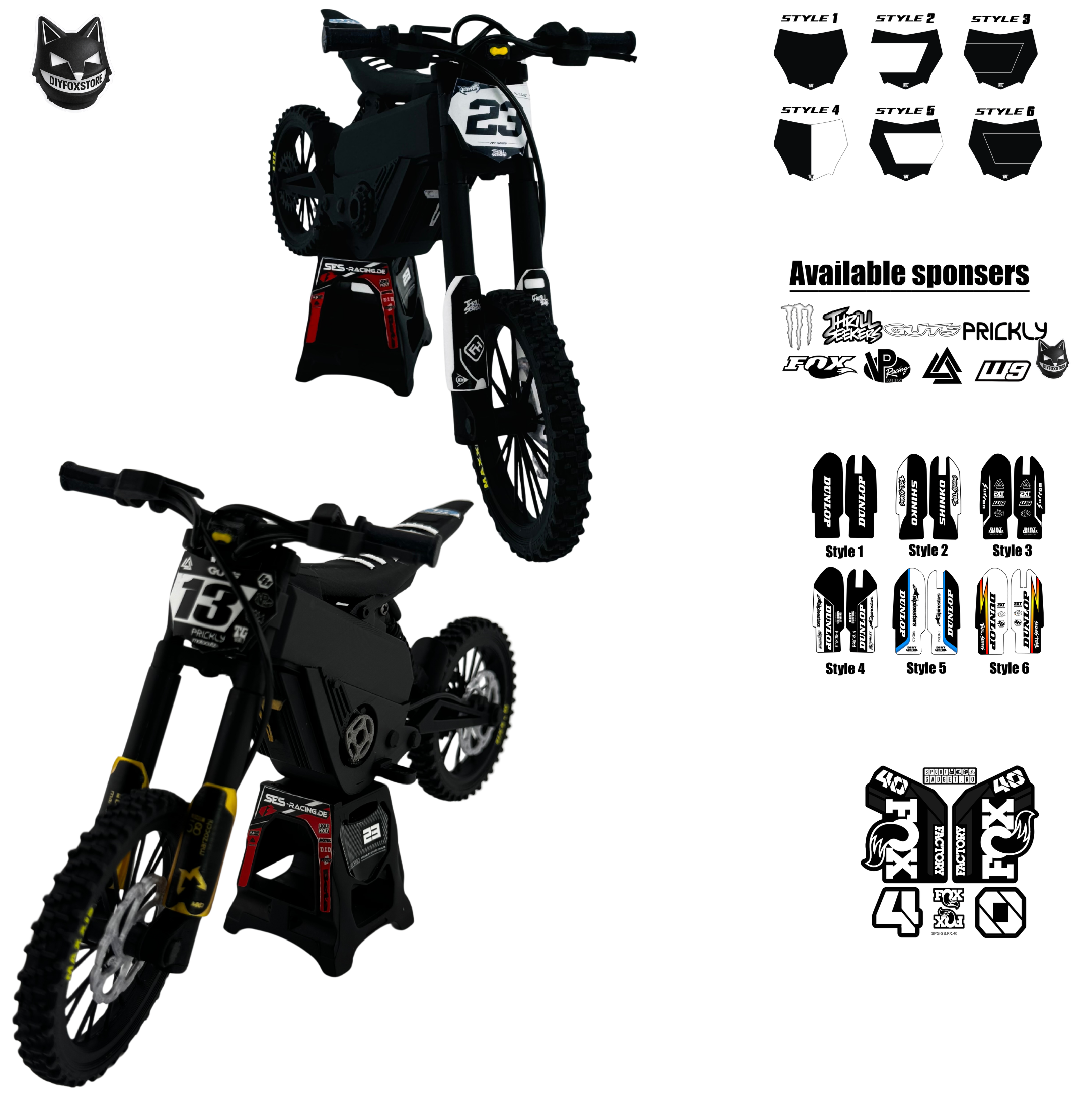 DIYFOXSTORE® Mini Talariax3  3D — Limited Inspired Edition (Display Model)