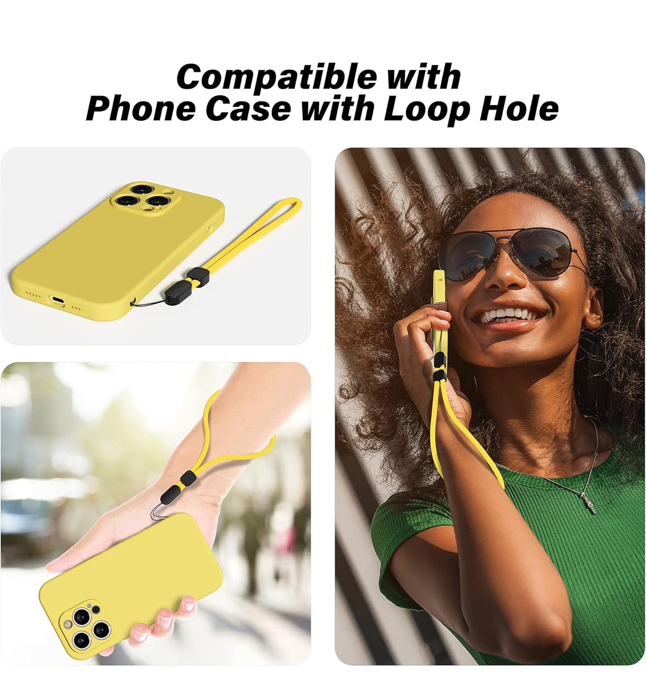 DIYFOXSTORE Adjustable Wrist Lanyard – Heavy Duty Nylon Strap