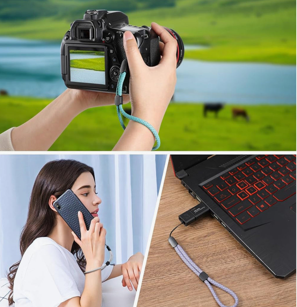 DIYFOXSTORE Adjustable Wrist Lanyard – Heavy Duty Nylon Strap