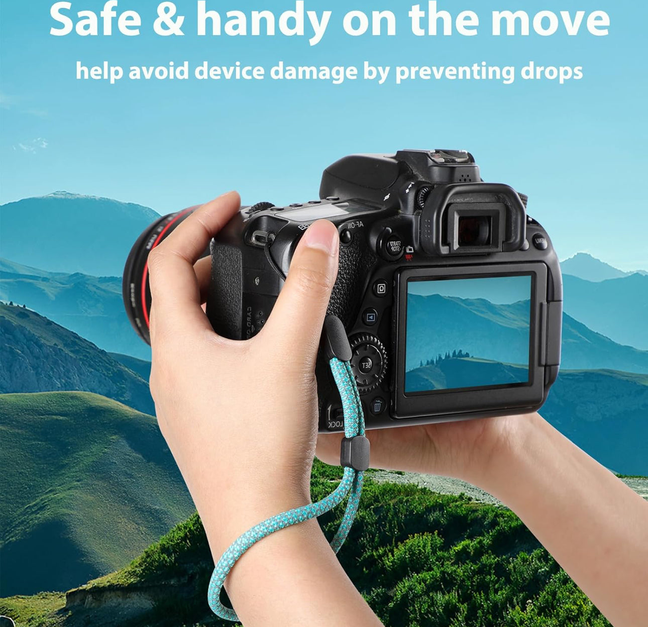 DIYFOXSTORE Adjustable Wrist Lanyard – Heavy Duty Nylon Strap