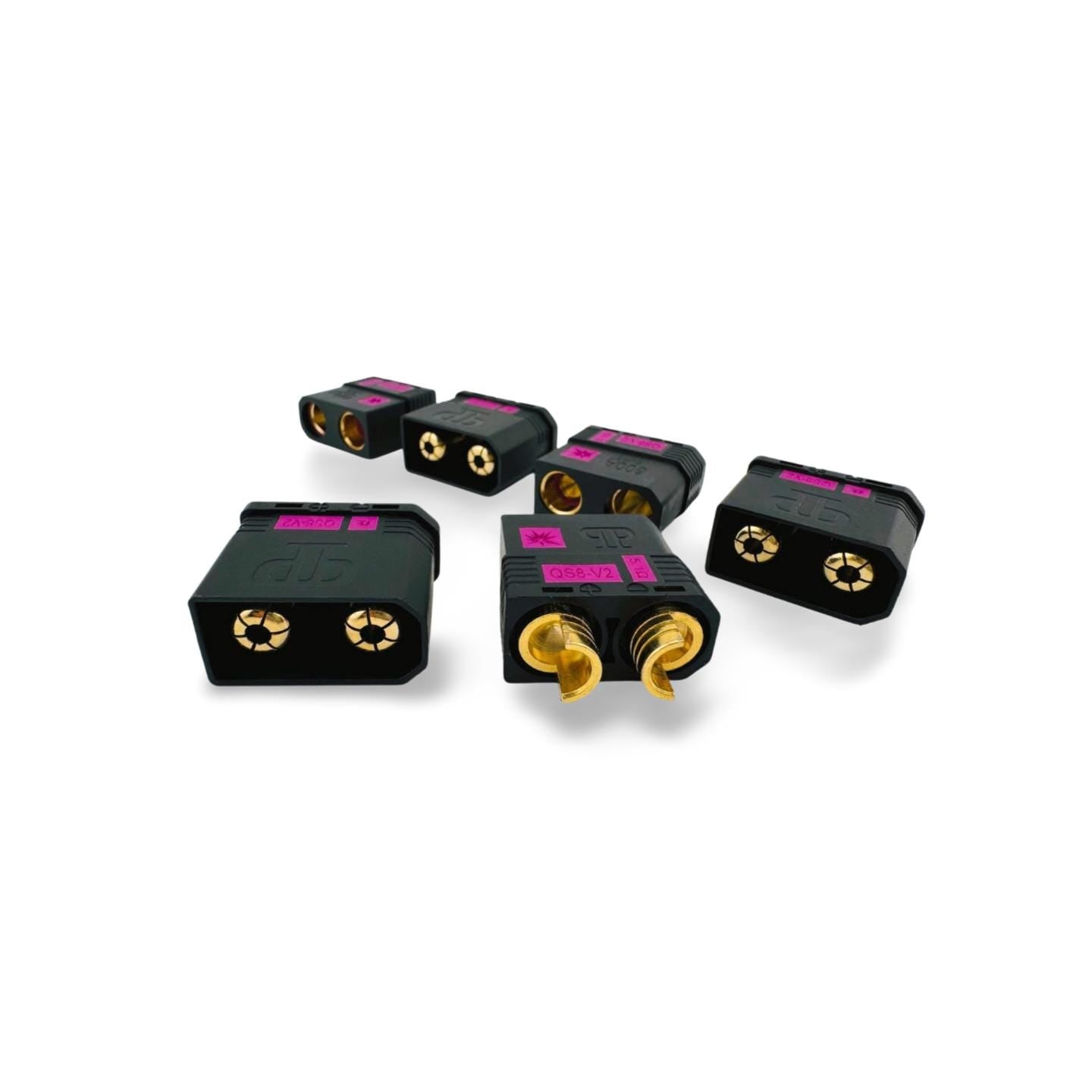 Diyfox550Amp QSC8 High Power Battery Connector Plug for SurRon Talaria eBikes Scooters RC Drones Toys DIY Battery Mods Ultra bee surRon