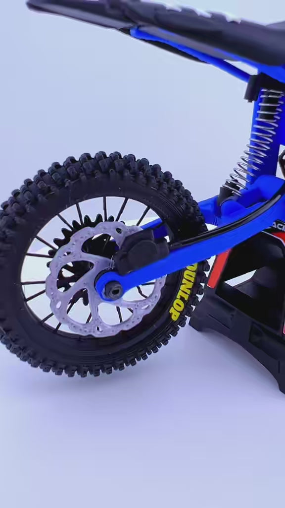 Mini Electric Dirt Bike 3D Scale Model – Tuttio 3D Style Inspired Collectible